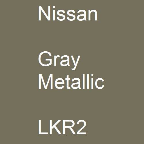 Nissan, Gray Metallic, LKR2.